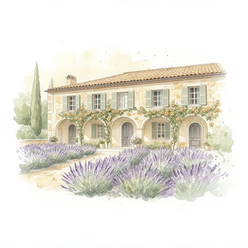 Domaine de Lavande illustration
